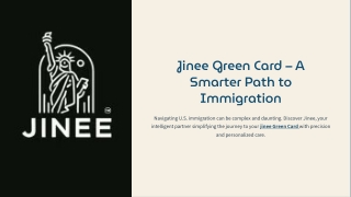 Jinee Green Card – Your Partner in Residency Success