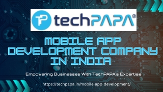 mobile app development company india