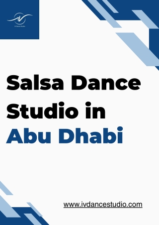 Join Salsa Dance Studio in Abu Dhabi for Fun & Fitness
