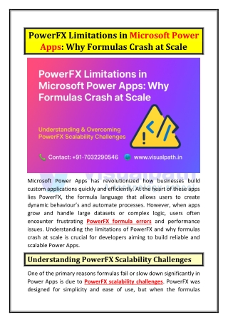 PowerApps Online Training | PowerApps Training in India