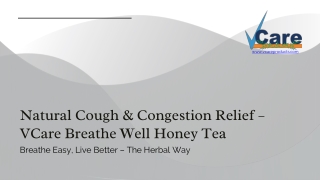 Breathe Well Honey Tea with Ayurvedic Ingredients for Cough, Cold Flu, Throat Re