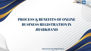 Process & Benefits of Online Business Registration in Jharkhand