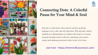 A Colorful Pause for Your Mind & Soul