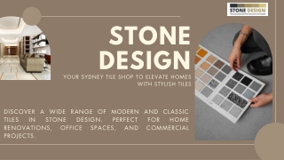 Transform Your Home with Stone Design – Top Sydney Tile Shop