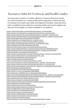 Aerothotic Resources