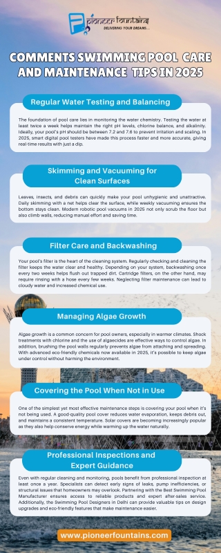 Comments Swimming Pool  Care and Maintenance  Tips in 2025