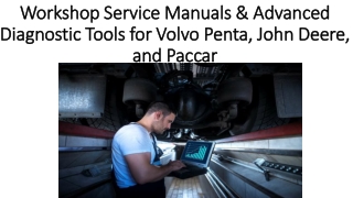 Workshop Service Manuals & Advanced Diagnostic Tools