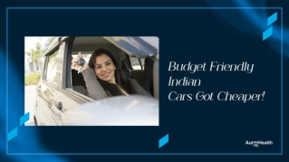 Budget Friendly Indian Cars Got Cheaper