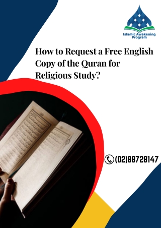 How to Request a Free English Copy of the Quran for Religious Study