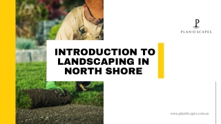 Landscaping north shore