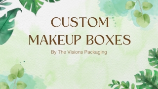 Custom Makeup Boxes
