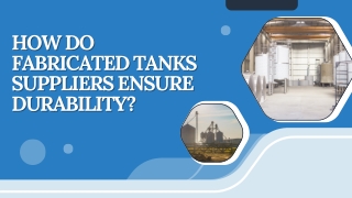 Superior Industrial Storage Tank Design Services