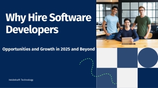 The Advantage of Hiring Indian Software Developers for Growth in 2025 and Beyond