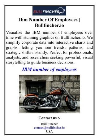 Ibm Number Of Employees | Bullfincher.io