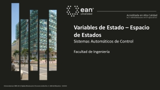 4. Espacio de estados