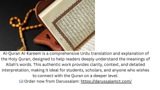 Darussalam CT – Authentic Islamic Books Publishers