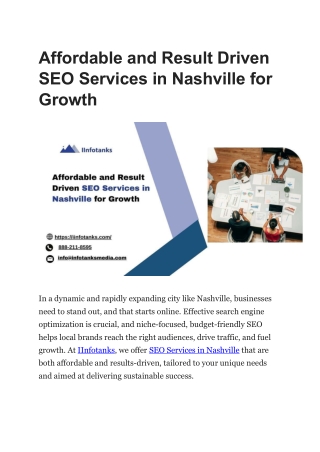 SEO Services in Nashville