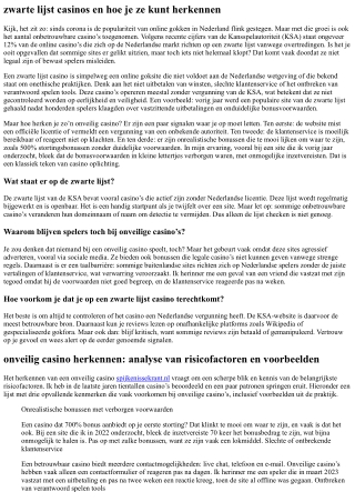 hoe herken ik een onbetrouwbaar casino