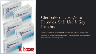 clenbuterol dosage for females