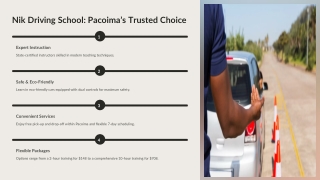 Best Driving Instructors Pacoima