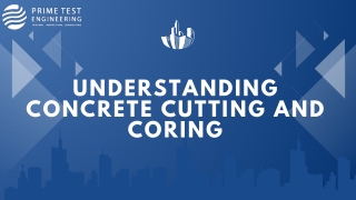 Concrete Cutting and Coring | Safe & Precise Construction Solutions