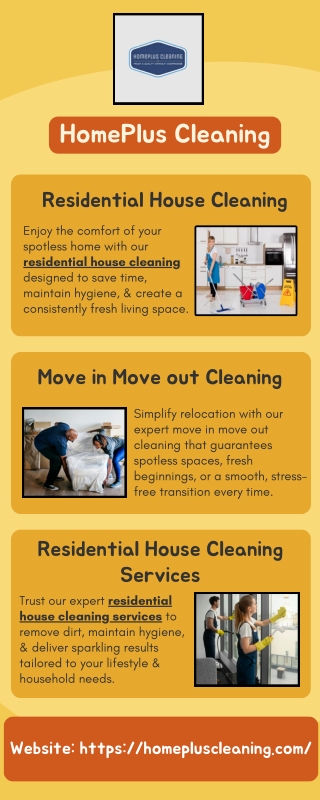 Residential House Cleaning