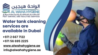 Water Tank Cleaning Services In Dubai