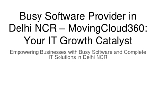 Busy Software Provider in Delhi_ Your IT Growth Catalyst