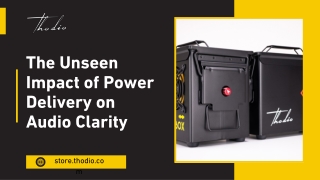 The Unseen Impact of Power Delivery on Audio Clarity