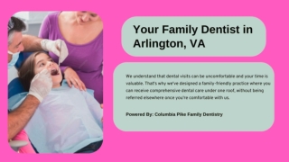Your Family Dentist in Arlington, VA