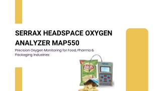 Serrax Headspace Oxygen Analyzer MAP550