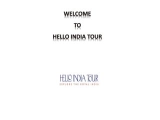 Hello India Tour