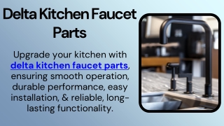 Delta Kitchen Faucet Parts