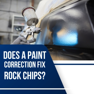 Does a paint correction fix rock chips?