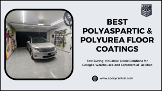 Best Polyaspartic & Polyurea Floor Coatings
