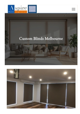 Custom Blinds Melbourne