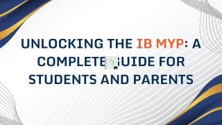 Unlocking the IB MYP A Complete Guide for Students and Parents - Sev7n