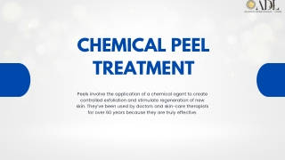 Rejuvenate Your Skin With Chemical peel in cape town