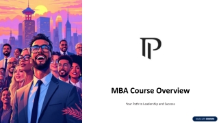 MBA Course Overview – Career Growth after BBA & BCA