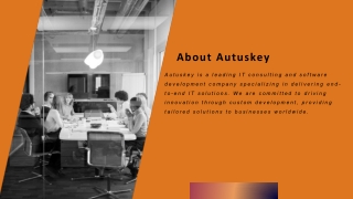 Autuskey Expert Software Development & IT Consulting Solutions