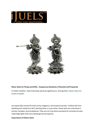 Premium 925 Silver Gift Articles – Elegant & Timeless