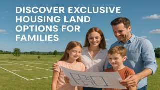 Discover Exclusive Housing Land Options for Families