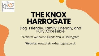 Dog & Family Friendly Pub in Harrogate  Disabled Access Pub