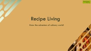 Recipes Living PPT 5