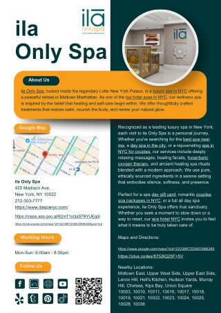 ila Only Spa