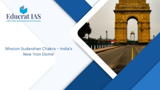 Mission Sudarshan Chakra – India’s New ‘Iron Dome’