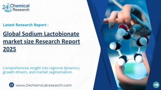 Global Sodium Lactobionate market