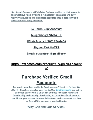 The Pros and Cons of Buying Gmail Accounts for Business Use