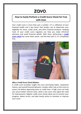 Credit Score Check | Instant & Accurate Score Online