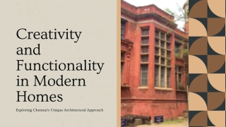 Creativity and Functionality in Modern Homes